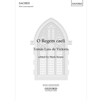 O Regem caeliVocal score