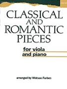 Classical & Romantic Pieces by Various - Forbes - for Viola Collection