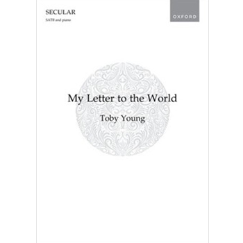 My Letter to the WorldSATB and piano
