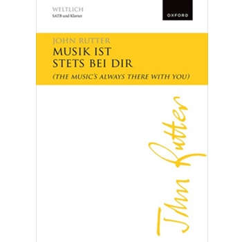Die Musik bleibt stets treu Dir (The Music's Always There With You)Vocal score