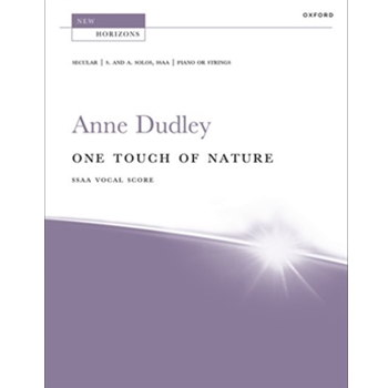 One Touch of Nature SSAA vocal score