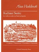 Italian Suite by Hoddinott Alun for Flute and Piano