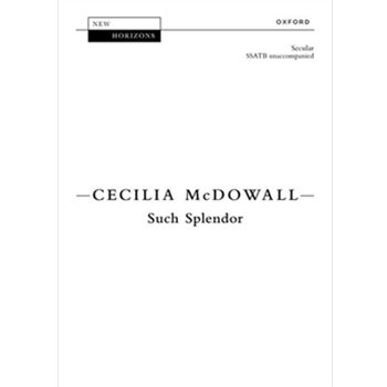 Such Splendor Vocal score
