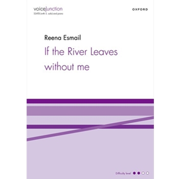 If the River Leaves without me SSATB vocal score