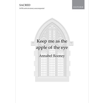 Keep me as the apple of the eye Vocal score
