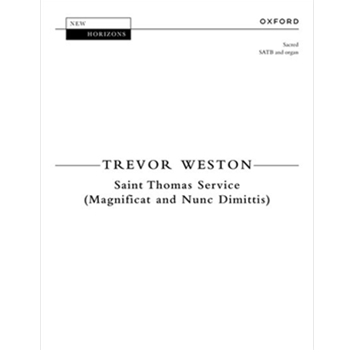 Saint Thomas Service Magnificat and Nunc Dimittis Vocal score