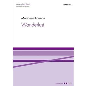 Wanderlust SATB vocal score