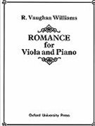 Romance by Vaughan Williams Ralph for Viola and Piano