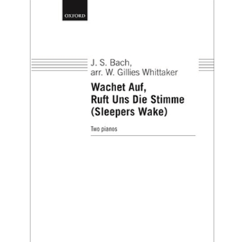 Sleeper's Wake by Bach Johann Sebastian - Whittaker Michael - for 2 Piano 4 Hands