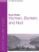 Wynken Blynken And Nod by Riehle Kevin for SSA