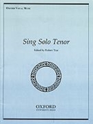 Sing Solo Tenor by Various - Tear - for High Voice Collection
