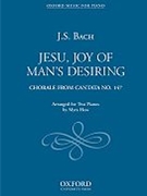 Jesu Joy Of Man's Desiring by Bach Johann Sebastian - Hess - for 2 Piano 4 Hands