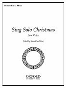 Sing Solo Christmas by Various - Case - for Low Voice Collection