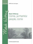 Come Ye Thankful People Come by Various for SATB