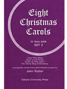Eight Christmas Carols Set 2Vocal score by Rutter John for SATB