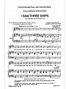 I saw three shipsVocal score in 2/2 time by for