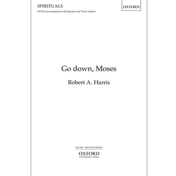 Go down, MosesVocal score