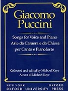 Songs for voice and piano by Puccini Giacomo for Solo