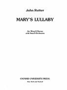 Mary's LullabyFull score by Rutter John for SATB