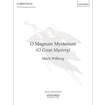 O Magnum Mysterium by Wilberg Mack for SATB (Perc/pno)
