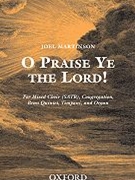 O Praise Ye The Lord by Martinson Joel - Martinson Joel - for SATB