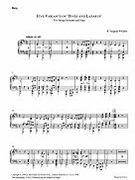 5 Variants on 'Dives and Lazarus'Harp by Vaughan Williams Ralph for Harp Part
