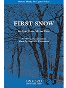 First Snow by Unterseher Reginald for SA and Piano