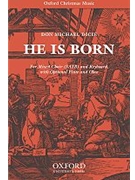 He is bornVocal score by Dicie Don Michael for SATB