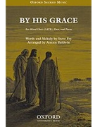 By His graceVocal score by Fry Steve for SATB