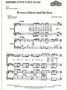 It was a lover and his lassVocal score by Willcocks David for Upper Voices - 3 Parts or more