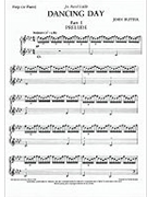 Dancing DayHarp (or piano) part by Rutter John for Upper Voices - 3 Parts or more