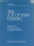 Jesu Joy of Man's DesiringOboe and piano by Bach Johann Sebastian for Solo