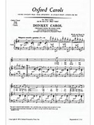 Donkey Carol by Rutter John - Pont - for Unison