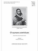 O sacrum conviviumVocal score by Sweelinck Jan P for SATB