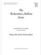 Praise the Lord O JerusalemVocal score by for