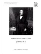 Jubilate in EVocal score by Wesley Samuel Sebastian for SATB