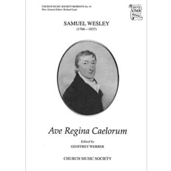 Ave Regina CaelorumVocal score by Wesley Samuel Sebastian for SATB