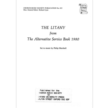 The LitanyVocal score by MARSHALL PHILIP for SATB