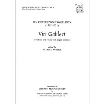 Viri GalilaeiVocal score by Sweelinck Jan P for SATB