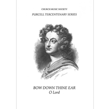 Bow down thine ear O Lord Z11Vocal score by Purcell Henry for SATB