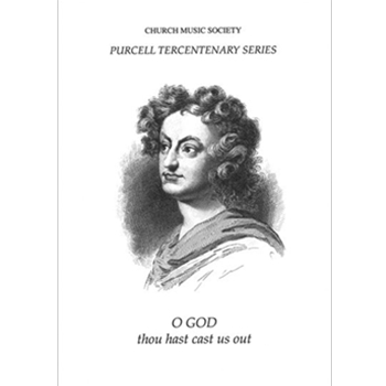O God thou hast cast us out Z36Vocal score by Purcell Henry for SATB