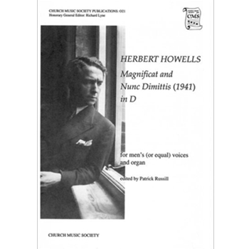 Magnificat and Nunc Dimittis in D (1941)Vocal score by Howells Herbert for Upper Voices - 3 Parts or more; Men's Voices