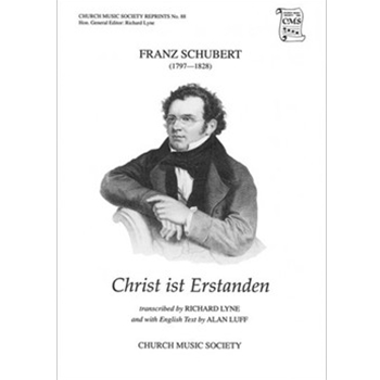 Christ ist erstandenVocal score by Schubert Franz for SATB
