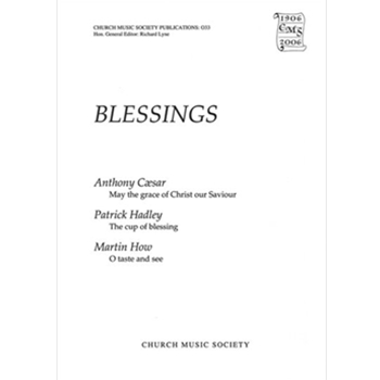 BlessingsVocal score by Caesar Anthony for SATB
