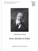 Nunc dimittis in B flatVocal score by for