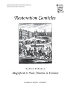 Magnificat & Nunc dimittis in E minorVocal score by for