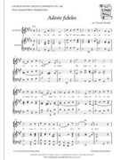 Adeste fidelesVocal score by NOVELLO VINCENT for SATB