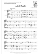 Adeste fidelesScore and parts by NOVELLO VINCENT for SATB