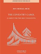 Coventry CarolLament for the Holy Innocents by Dicie Don Michael for Solo
