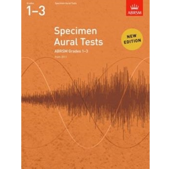 Specimen Aural Tests, Grades 1-3new edition from 2011